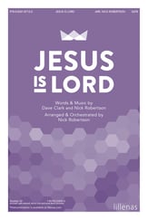 Jesus Is Lord SATB choral sheet music cover